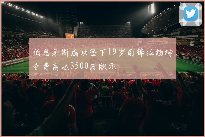 伯恩茅斯成功签下19岁前锋拉扬转会费高达3500万欧元